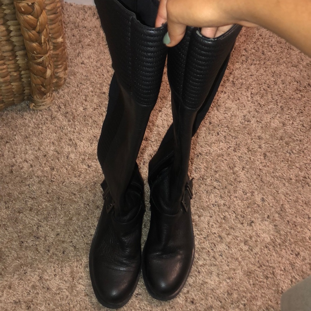 Black boots